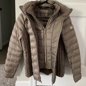 Michael Kors Brown Winter Jacket